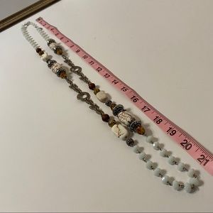 F.A.I.T.H. Natural Handcrafted Stone &Glass Bead